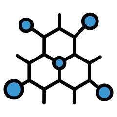 Molecule  Icon Element For Design