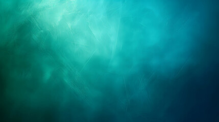 Teal green blue gradient Background. Generative AI.
