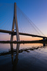 Fototapeta premium Puente internacional de Ayamonte y Portugal