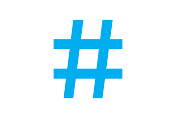 Fototapeta premium Hashtag icon