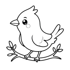 Adorable Bird for kids books.eps