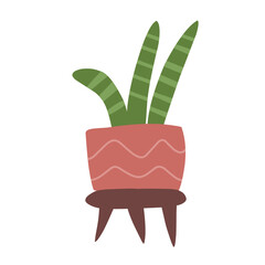 flower plant vector illustration