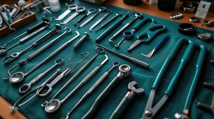 Fototapeta premium Assorted Hand Tools for Repair and Maintenance Work