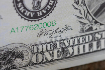 One million dollar bill