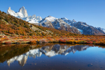 Fototapeta premium Autumn on Fitz Roy