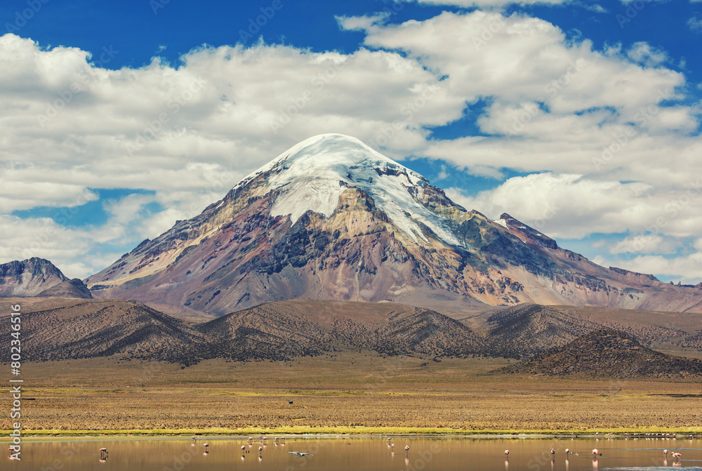 Wall mural Mountains in Bolivia