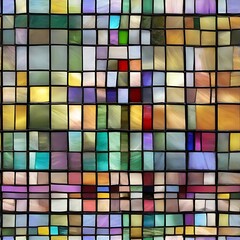 Seamless Stained Glass Tiles Texture Collection Vivid Elegance
