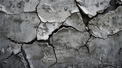 Cracked concrete in a cool grey tone adds an industrial and urban feel to your textured backdrop.