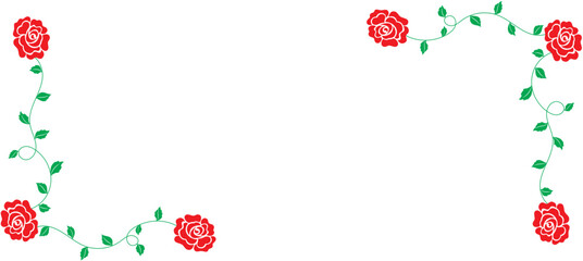 spring flowers on transparent background, vector illustration