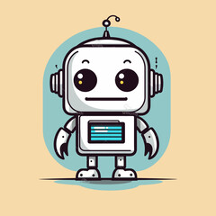 Robot cartoon