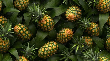 Pineapples are a tropical fruit that is sweet and juicy. They are a good source of vitamins and minerals, and they can be eaten fresh, cooked, or juiced.