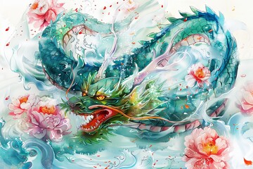 dragon  paint