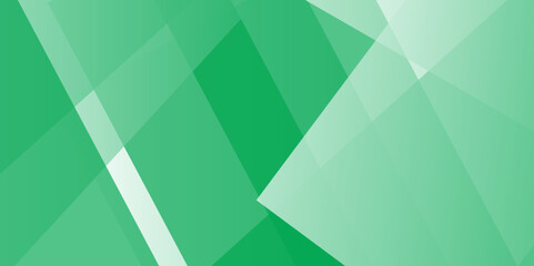 Fototapeta premium Minimal geometric background. Polygonal Background. A captivating abstract composition showcasing green watercolor art with geometric triangular triangles. vector illustration.