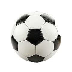 soccer ball isolated on white