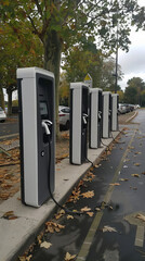 Eco technologies, public charging of electric vehicles, street charging stations