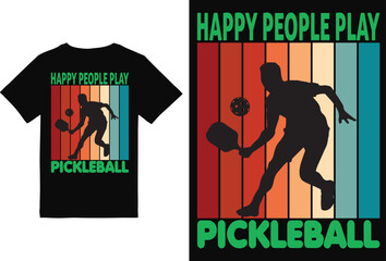 Pickleball T-Shirt Design