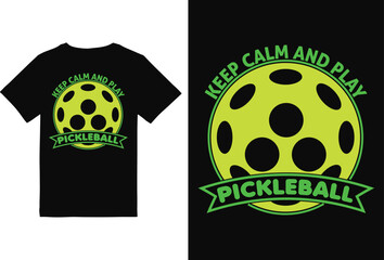 Pickleball T-Shirt Design