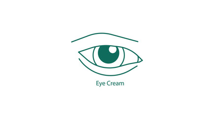 Vector Icon: Eye Cream Skincare Symbol