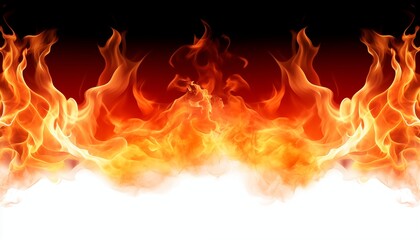 Fototapeta premium fire flames background