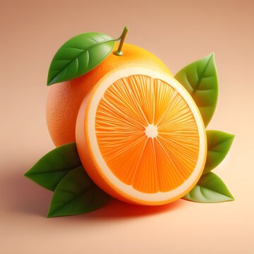 Oringe cutting pice beautiful shining pic 