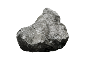 rock isolated transparency background..