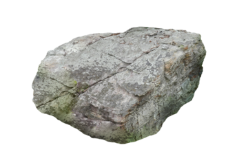 rock isolated transparency background..