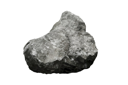 rock isolated transparency background..