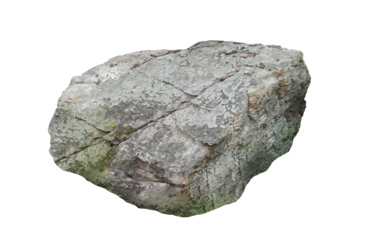 rock isolated transparency background..