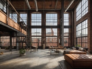 Renovated Industrial Factory Buildings With Modern Interior Design - Inspiring Urban Revitalization Vision
