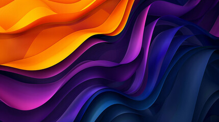 abstract modern background 3d render with vibrant colors