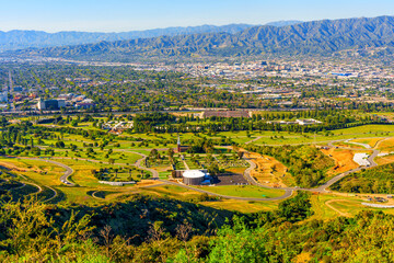 Forest Lawn Memorial Park: Serene Vista from the Hilltop