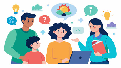 A monthly workshop series covers a variety of topics related to parenting neurodivergent children providing practical strategies and a forum for. Vector illustration