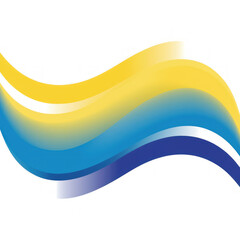 Blurred colored abstract background. Smooth transitions of iridescent colors. Colorful gradient. Rainbow backdrop. 