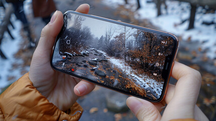 Capturing Winter Wonderland on Smartphone