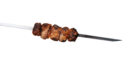 meat on a skewer