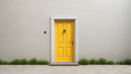 yellow door 