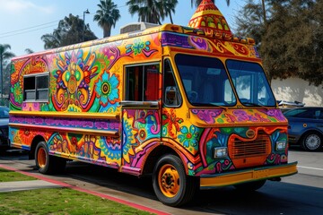 Culinary Crossroads: Mexican Food Truck Meets Pop Art