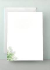 mockup on white background, soft colors