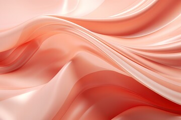 A pink fabric with a wave pattern