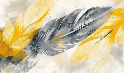abstract feather light color background wallpaper