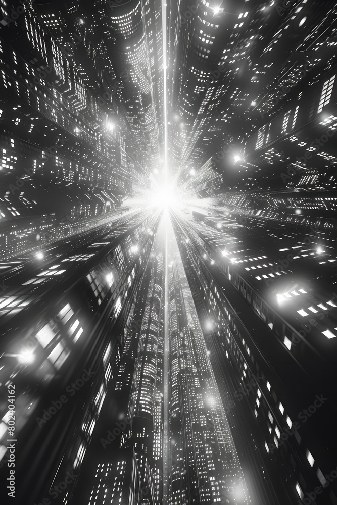 Poster digital supernova: a spectacular voyage through the datastream vortex,