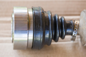 Constant velocity joint of a car driveshaft