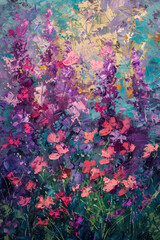 background with flowers