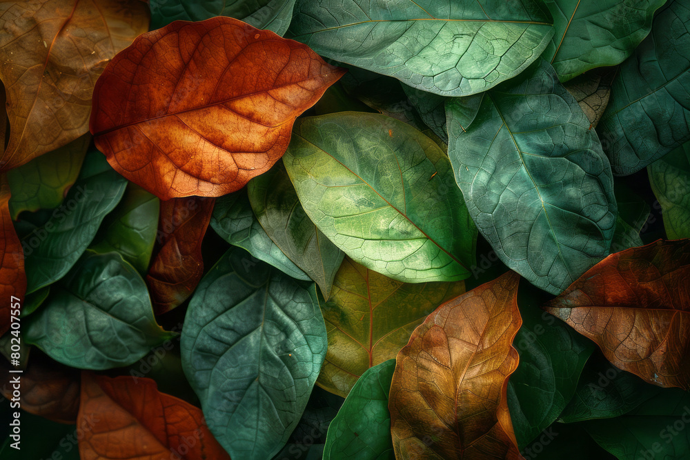 Poster dynamic splashes of color emanating from tobacco rustica leaves, suggesting their use in energetic c
