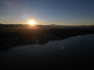 Tequesquitengo lake views in Morelos, Mexico