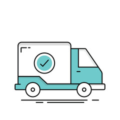 delivery van icon