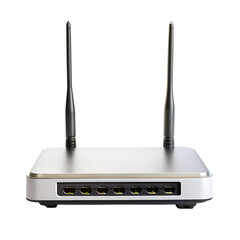 Router isolated on transparent background