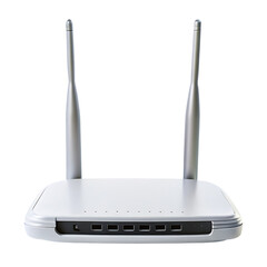 Router isolated on transparent background