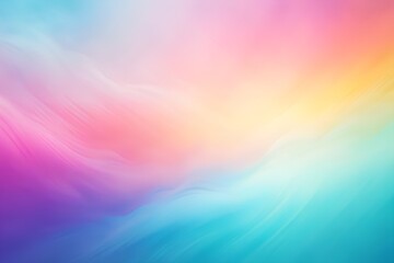 Obraz premium rainbow blurred background colors blending subtle gradient