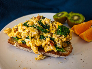 Brunch Bliss: Avocado Toast with Fresh Fruits